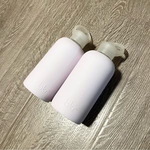 BKR glass water bottle silicone cover - lilac lala x2